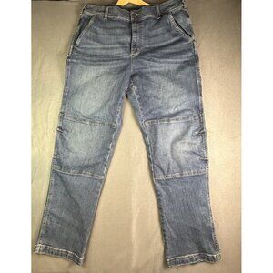 LL Bean Signature Jeans Mens 40X34 Straight Double Knee Work